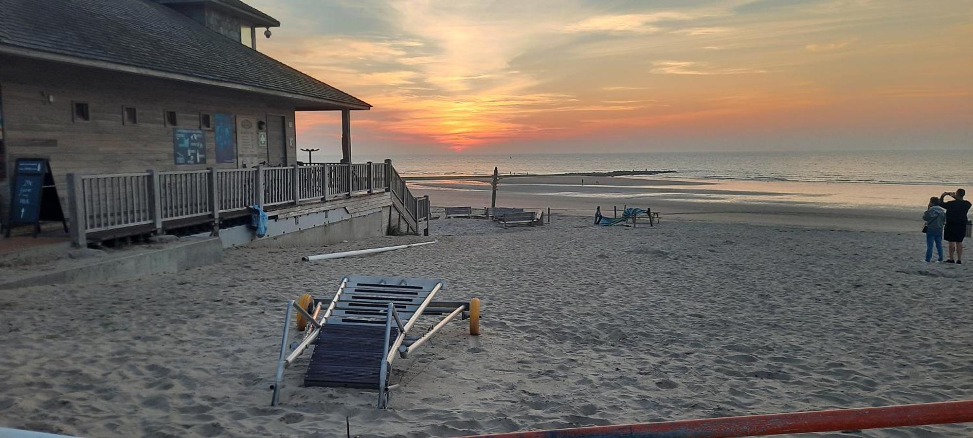 Beachstudio Westende With Sea View ميدل كيرك المظهر الخارجي الصورة